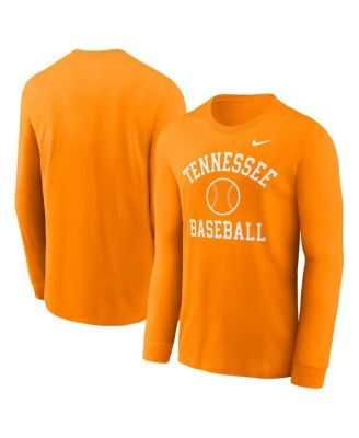 Nike - Men's  Tennessee Orange Tennessee Volunteers Essential Baseball Arch Long Sleeve T-shirt