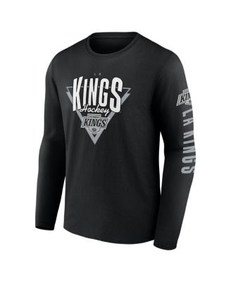 Men's Black Los Angeles Kings Headline Long Sleeve T-Shirt