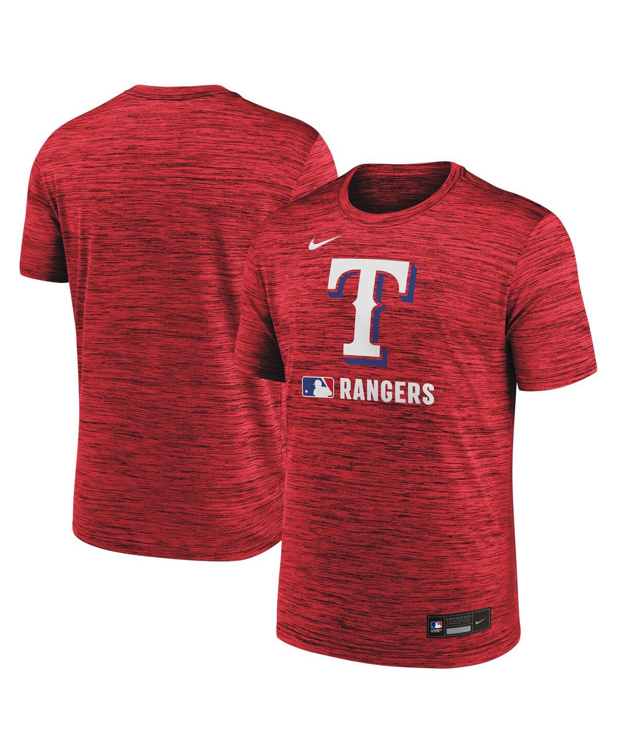 Nike Texas Rangers Authentic Collection Velocity  Men's Dri-fit Mlb T-shirt In Red