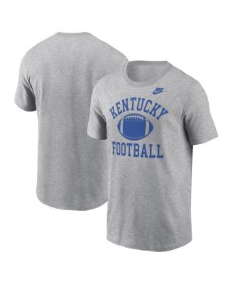 Nike - Men's Heather Gray Kentucky Wildcats Legacy Football Icon T-shirt