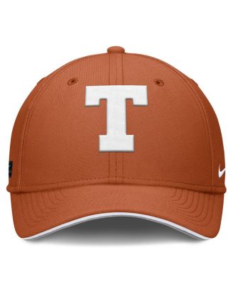 Men's Texas Orange Texas Longhorns 2025 Dugout Coaches Rise Swoosh Performance Flex Hat