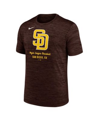 Men's Brown San Diego Padres Velocity Performance T-Shirt