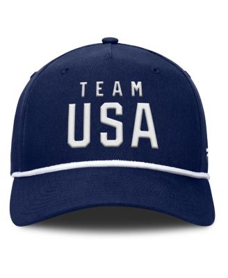 Men's Navy Team USA Captain Rope Adjustable Hat