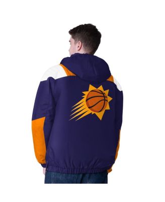 Men's Purple/Orange Phoenix Suns Charger Half-Zip Pullover Jacket