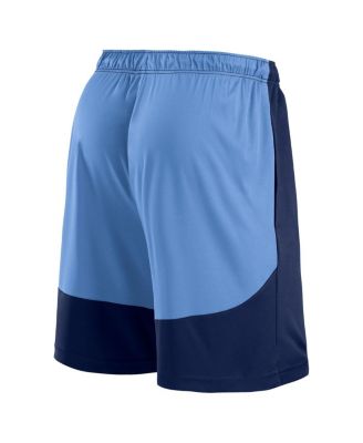 Men's Navy/Light Blue Tennessee Titans Launch Shorts