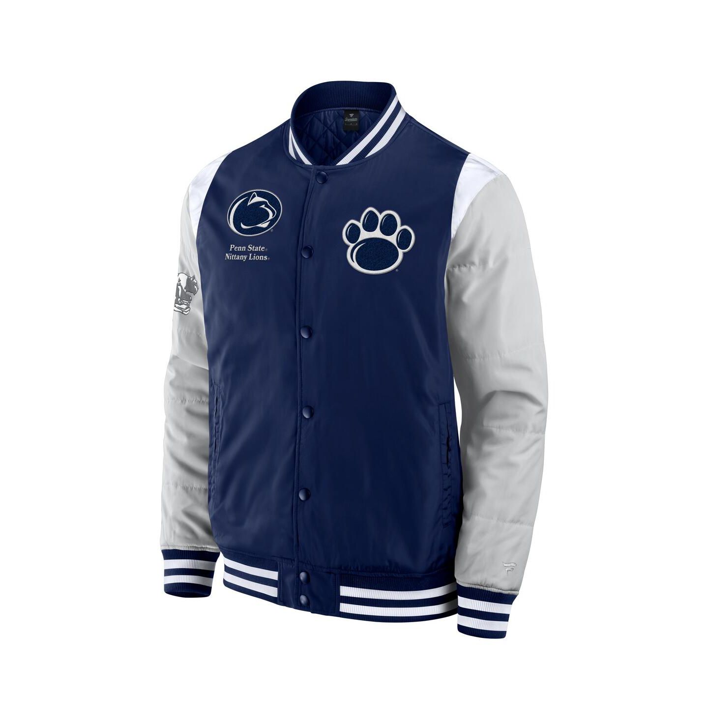 Мужская куртка Fanatics Navy Penn State Nittany Lions Elements Elite Full-Snap — фото 2