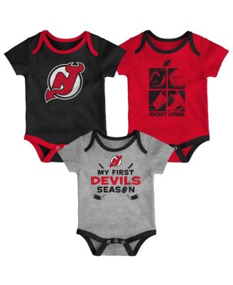 Outerstuff - Baby Boys and Girls New Jersey Devils Legend Three-Piece Bodysuit Set