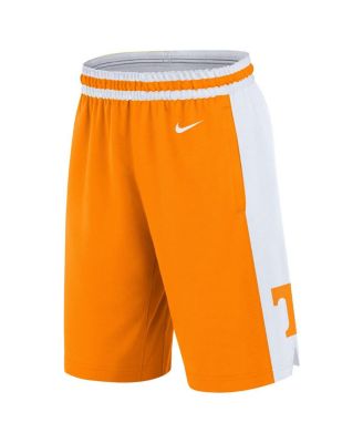 Men's Tennessee Orange Tennessee Volunteers Road Replica Performance Basketball Shorts