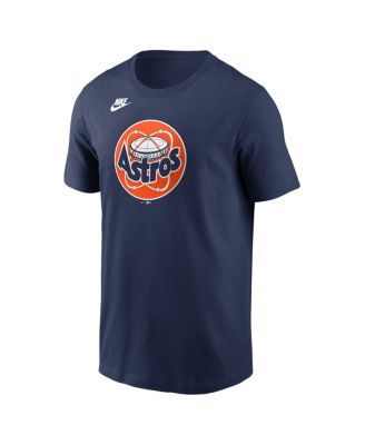 Men's Navy Houston Astros Cooperstown Collection Team Logo T-Shirt