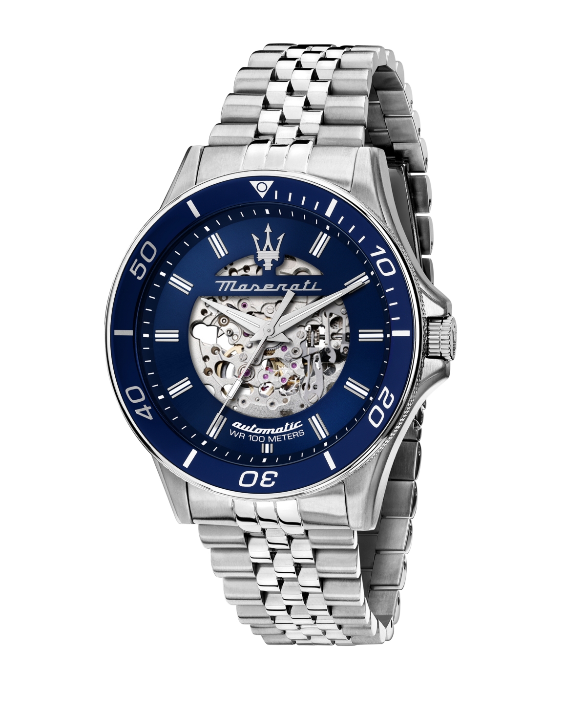 Men's Automatic Stainless-Steel Watch, 44mm - Stainless Steel