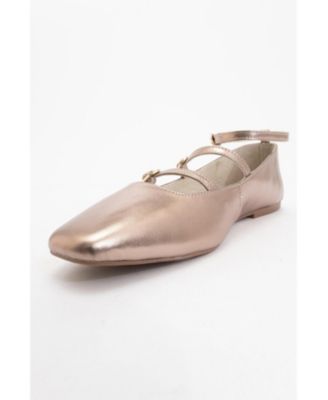 Serena Leather Mary Jane Flats