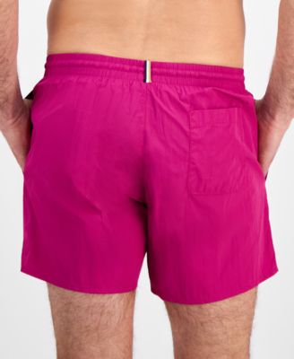 Men's Lee Drawstring 5.3" Swim Trunks, Created for Macy's