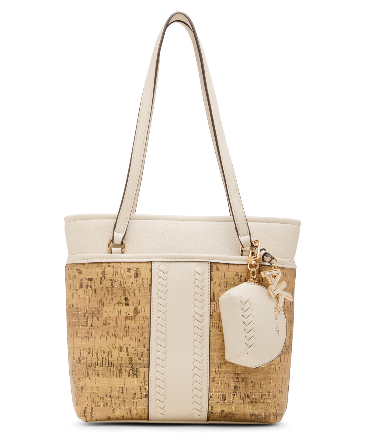 Whipstitch Medium Tote Bag - White