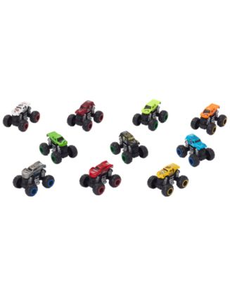 Micro Monster Trucks Playset