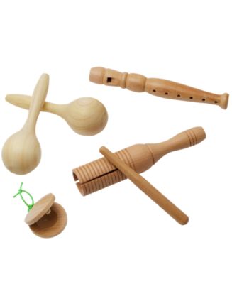 Wooden Music Set, 9 Pieces