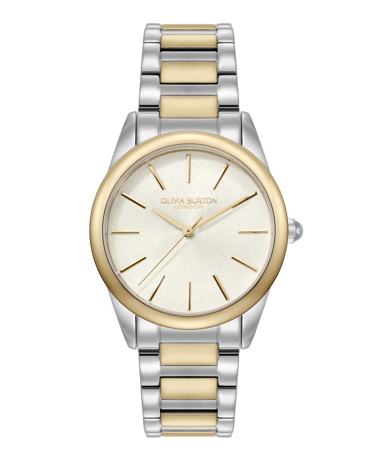 Women's Glowful Two-Tone Stainless Steel Bracelet Watch, 34mm - Two tone