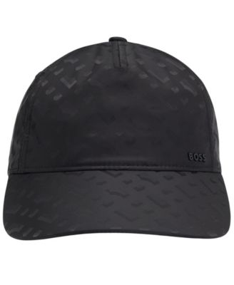 Hugo Boss Men's Monogram-Jacquard Cap - Macy's