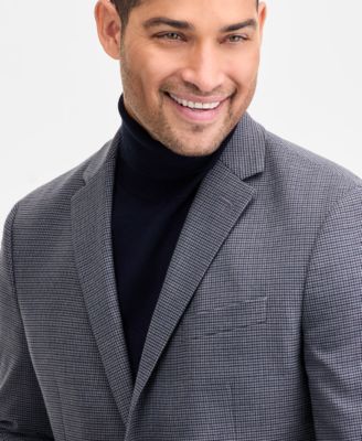 Men's Slim-Fit Techni-Cole Plaid Sport Coat