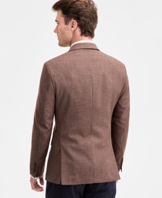 Men's Slim-Fit Techni-Cole Solid Weave Sport Coat