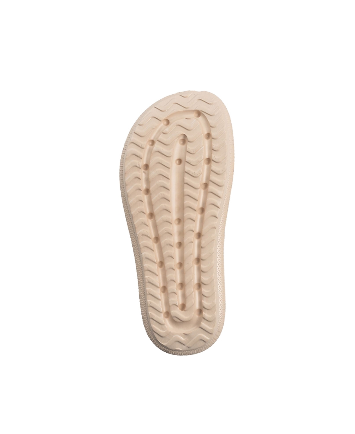 Bebe Little And Big Girls Trendy And Comfortable Summer Platform Slides In Sand