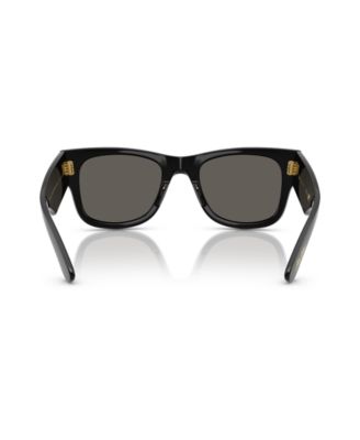 Unisex Mega Wayfarer Blacked Out Collection Sunglasses, RB0840S