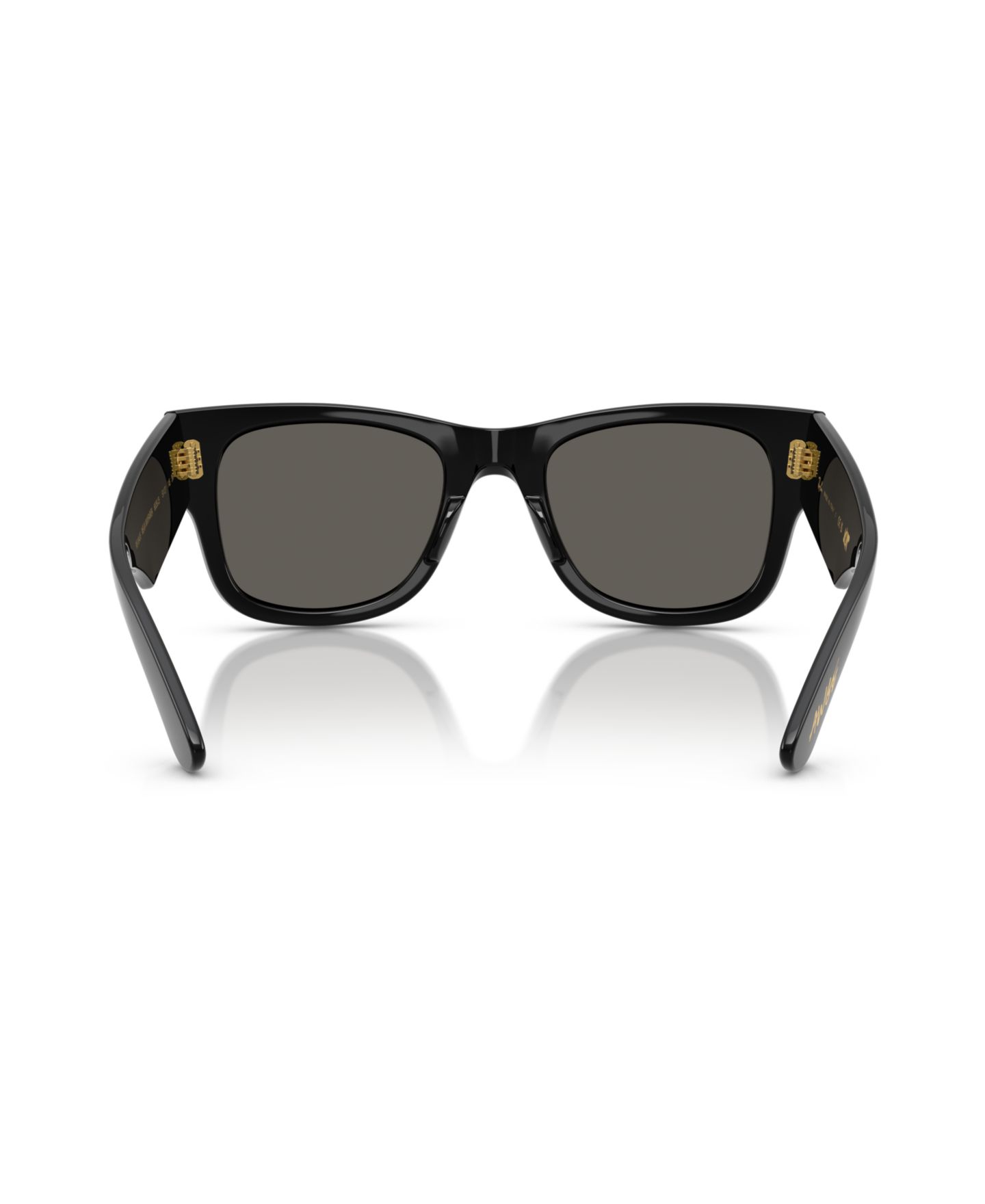 Солнцезащитные очки Ray-Ban Unisex Mega Wayfarer Blacked Out Collection Sunglasses, RB0840S, цвет: Чёрный — фото 3