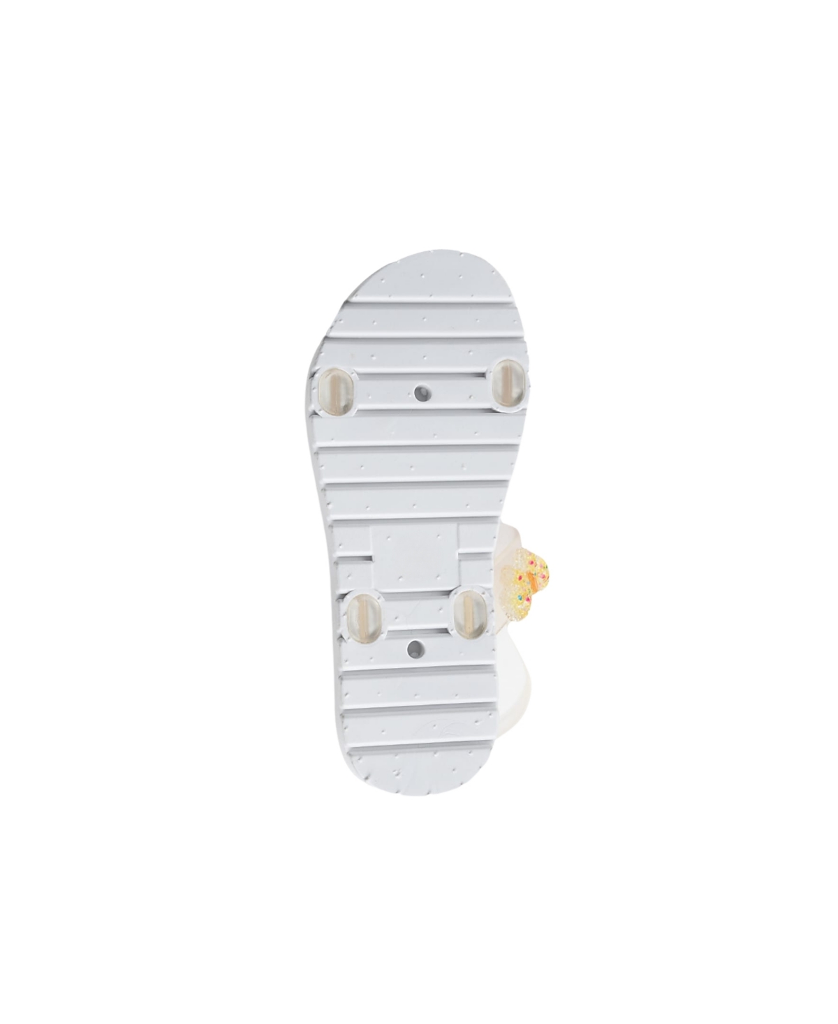 Bebe Little Girls Fun And Comfortable Summer With Novelty Charms Sandals In Pink Multi