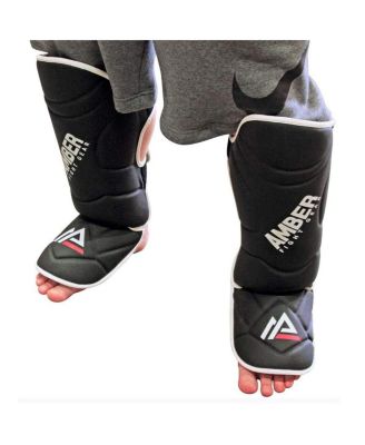 Centurion Muay Thai Shin and Instep Guards, High-Density Foam Protection, Skintex Leather, Adjustable Straps, Lightweight & Durable for MMA, Kickboxing, Muay Thai, and Taekwondo, X-Large