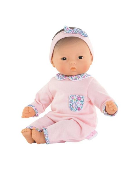 Детская кукла Corolle Bebe Calin Mila 12" Baby Doll, цвет: Розовый