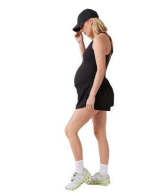 Maternity Ingrid + Isabel Active Tennis Dress Black 