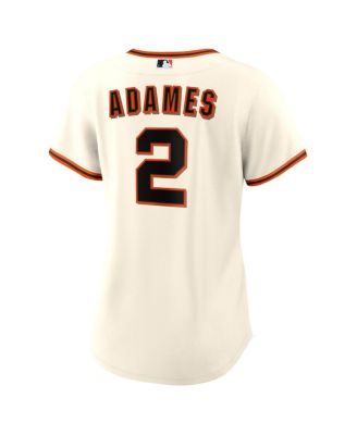 Women's Willy Adames Cream San Francisco Giants Home Replica Baseball Jersey