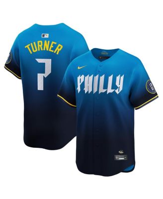 Nike - Men's Trea Turner Blue Philadelphia Phillies City Connect Limited Player Jersey