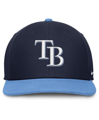 Men's Navy/Blue Tampa Bay Rays Pro Performance Snapback Hat