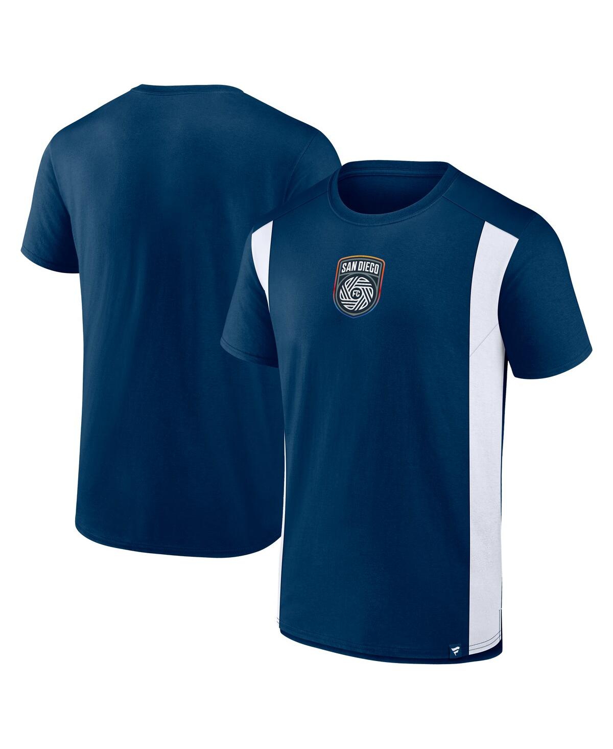 Fanatics Men's Navy San Diego Fc Golden Goal T-shirt In Navy