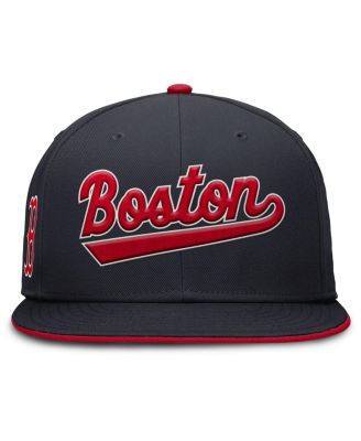 Men's Navy Boston Red Sox True Performance Fitted Hat
