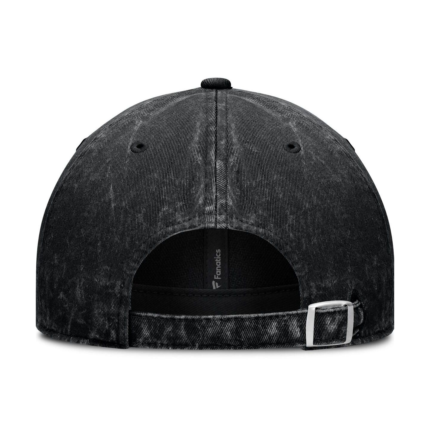 Женская кепка Fanatics Black Pittsburgh Penguins Heritage Away Game Adjustable Hat — фото 2