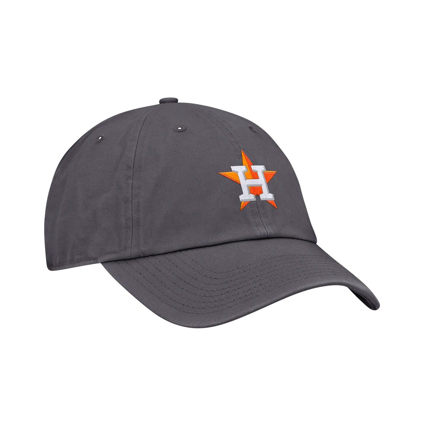 Мужская кепка Nike Gray Houston Astros Club Adjustable Hat — фото 4