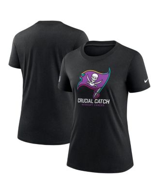 Nike - Women's Black Tampa Bay Buccaneers 2024 NFL Crucial Catch Tri-Blend T-Shirt