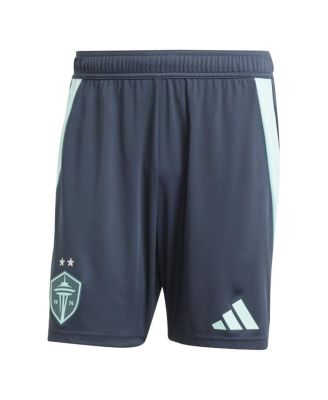 adidas - Men's Blue Seattle Sounders FC Away 2025 The Salish Sea Kit Authentic Shorts