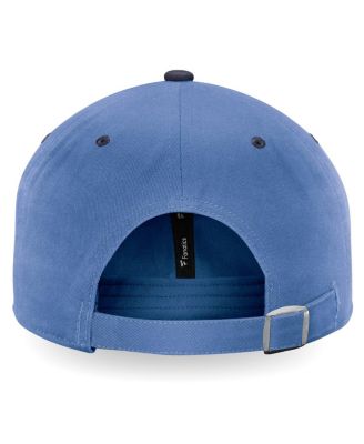 Men's Navy/Blue Sporting Kansas City Iconic Blocked Fundamental Adjustable Hat