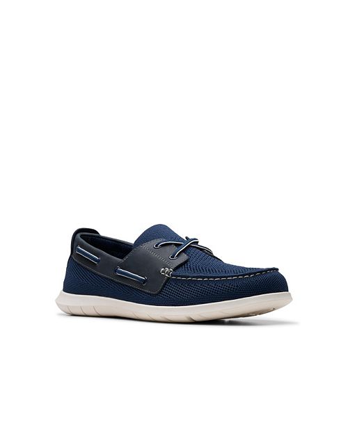 alfani Clarks Men's Flexway Tie Casual Slip On Boat Shoe Men's Shoes