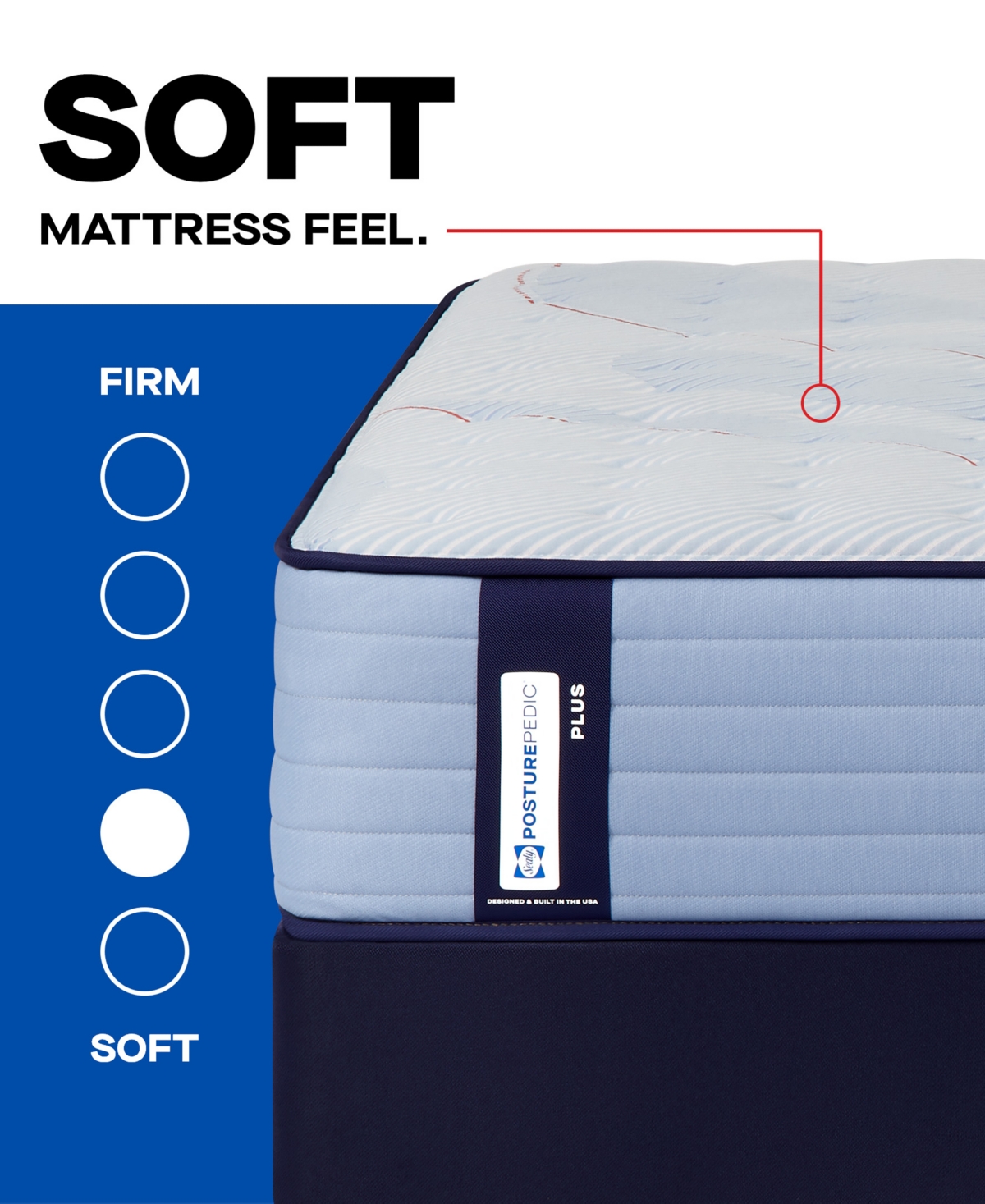 Sealy Posturepedic Kersall 14" Soft Tight Top Mattress