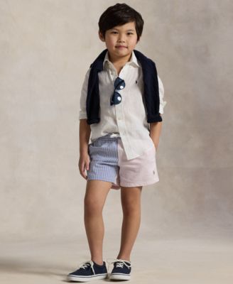 Boys 2-7 Linen Shirt