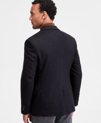 Men's Wool Cashmere Blend Luxury Classic-Fit Sport Coat