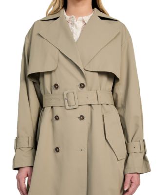 Women's Belted Trench Coat