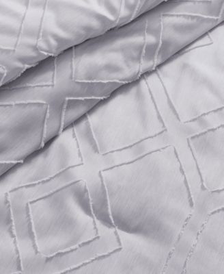 All Season Textured Jacquard Down Alternative Comforter, King