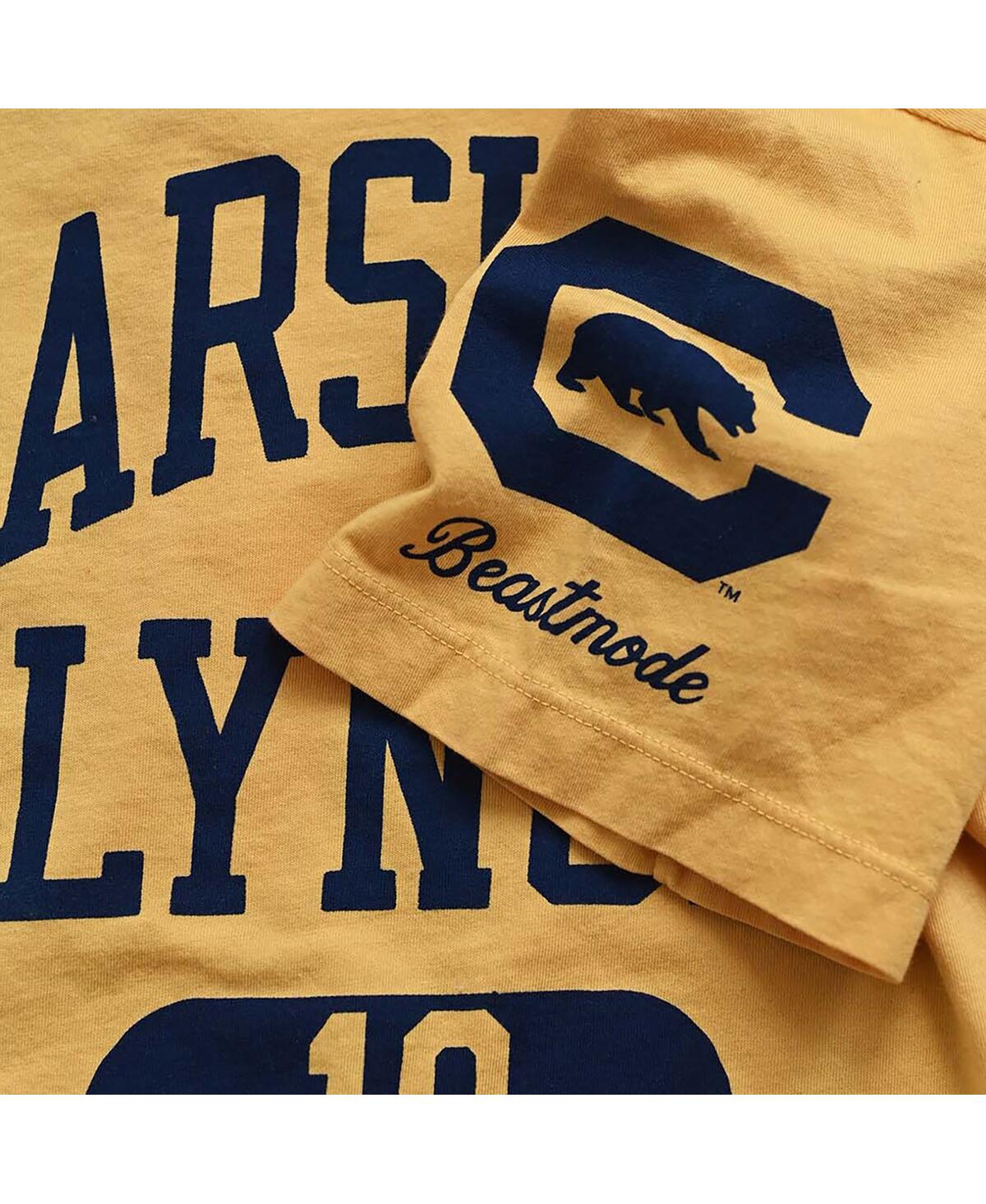 ROOTS OF FIGHT MEN'S MARSHAWN LYNCH GOLD CAL BEARS NAME NUMBER T-SHIRT 