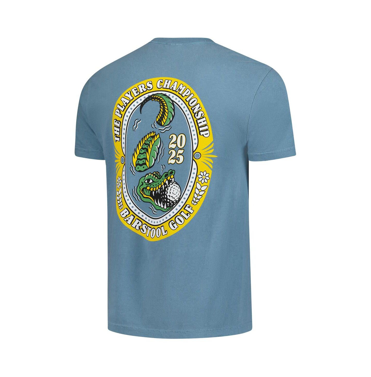Мужская футболка Barstool Golf Blue the Players Gator — фото 3