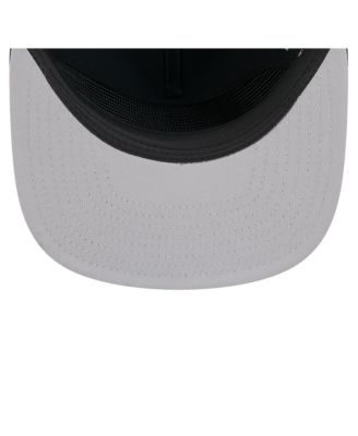 Men's Black Los Angeles Dodgers Gummy Golfer Trucker Adjustable Hat