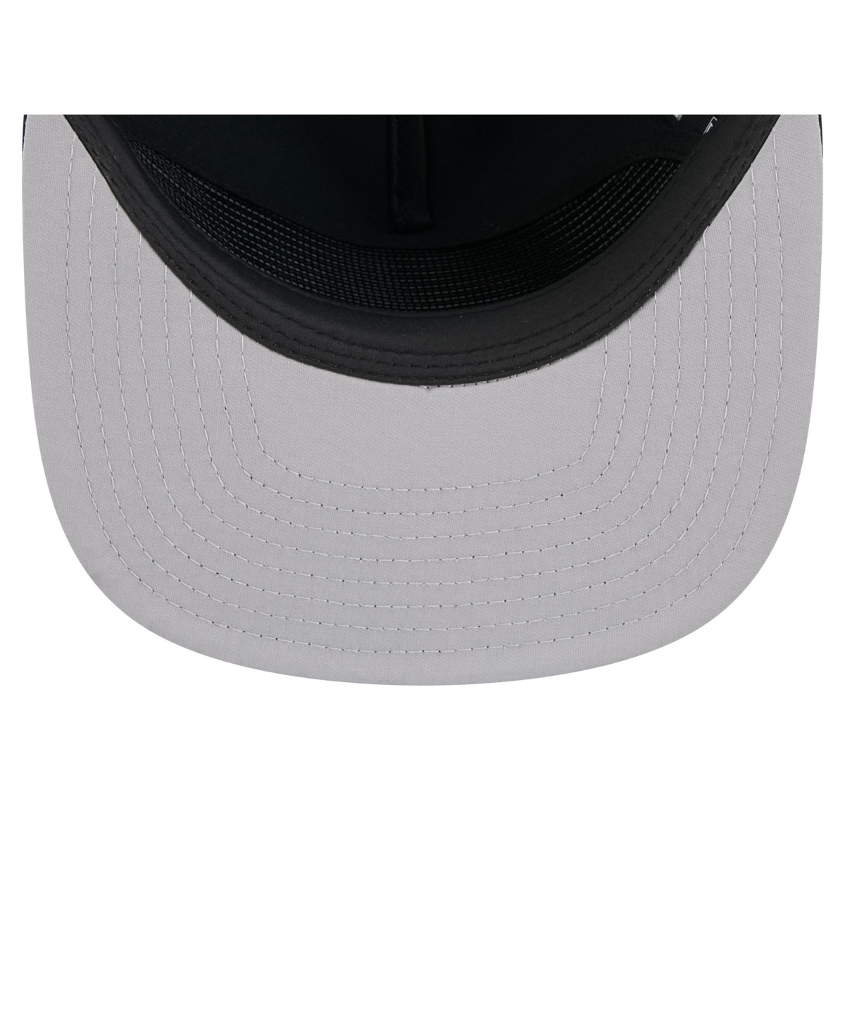 New Era Men's Black Los Angeles Dodgers Gummy Golfer Trucker Adjustable Hat In Black